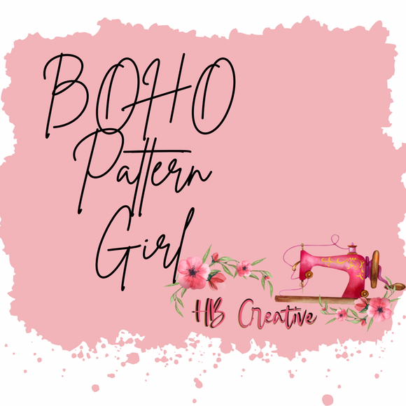 BOHO Pattern Girl