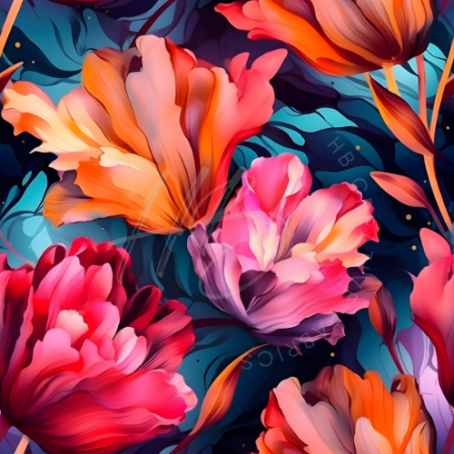 Alcohol Ink Florals