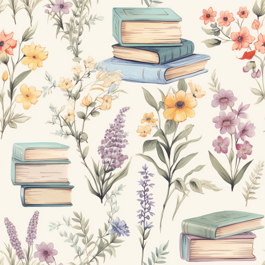 Light Floral Book