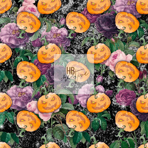 Pumpkin Floral