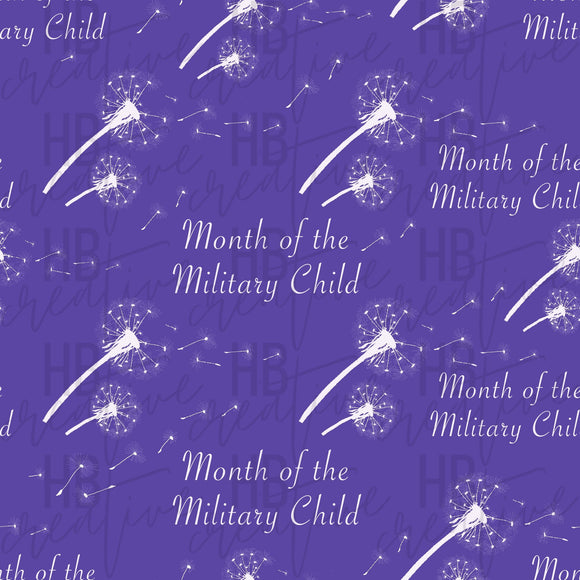 Month of The Miltiary Child