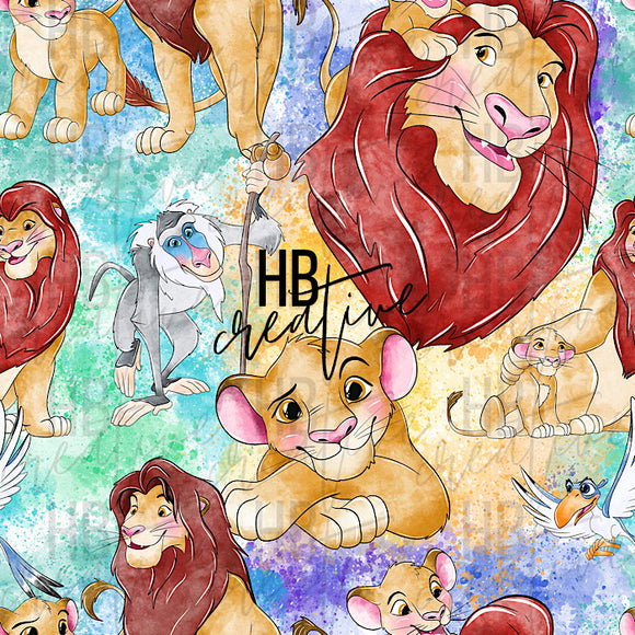 Lion King Splatter