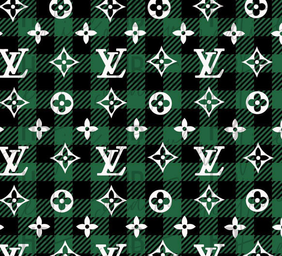 LV (green plaid)