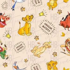 Animal Kingdom (beige)