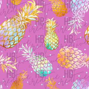 Pineapples in Pink