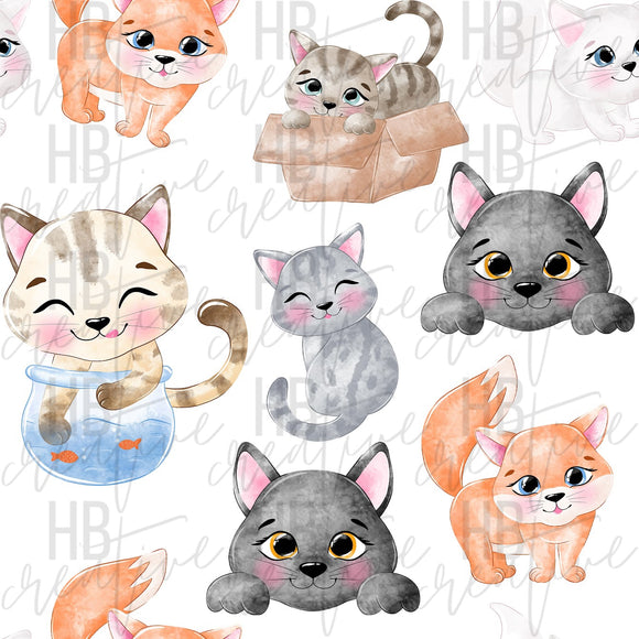 Cats (no background)