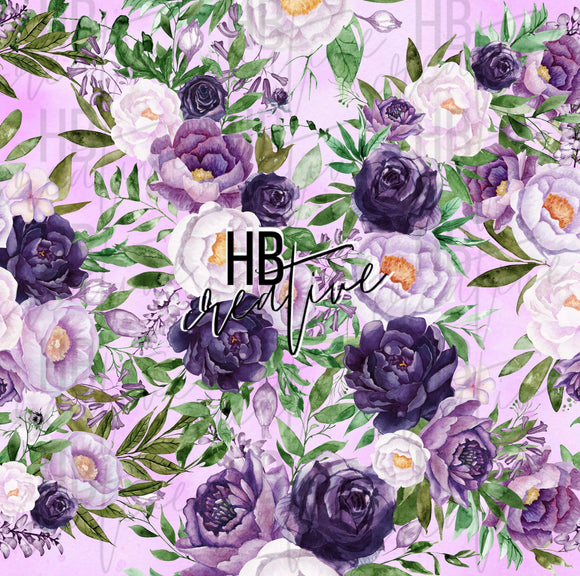 Purple Floral