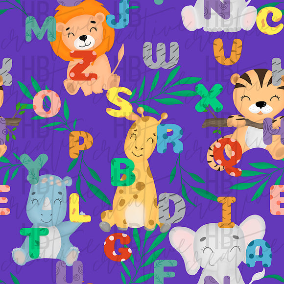 Safari Animals Alphabet