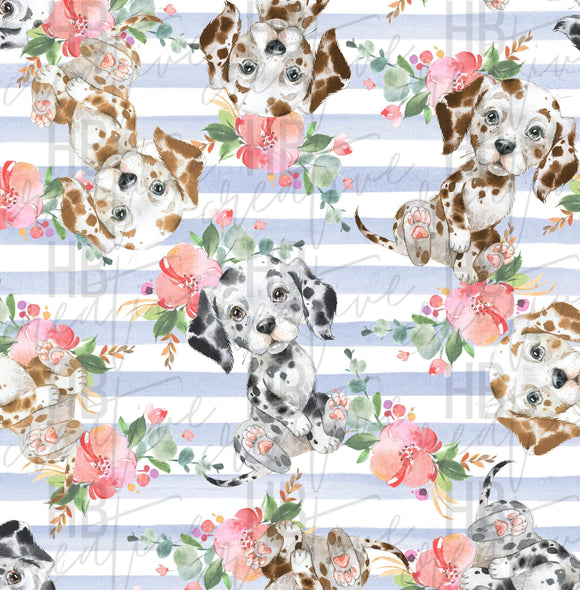Floral Dalmations