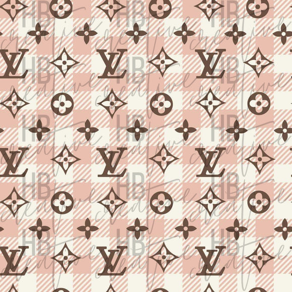 LV (muted pink/brown)