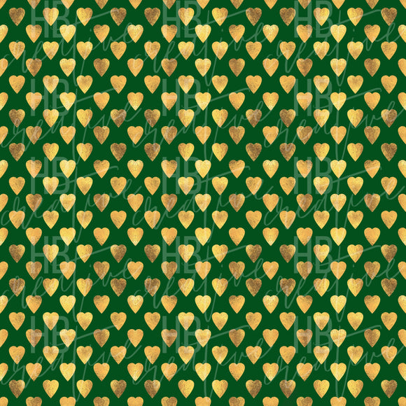 Gold Hearts