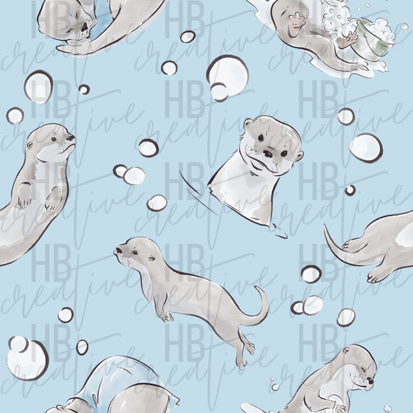 Otters (blue)
