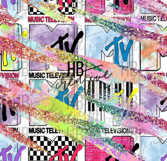 MTV Glitter Streaks