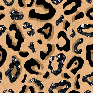 Leopard (camel color background)