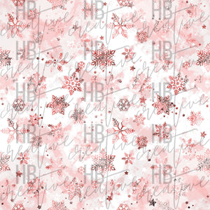 Pink Snowflakes