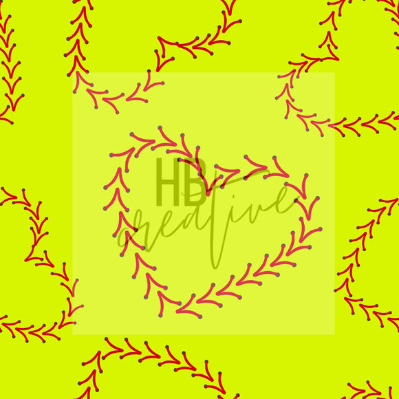 Love For Baseball Neon