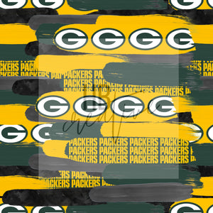 Packers Brushstrokes